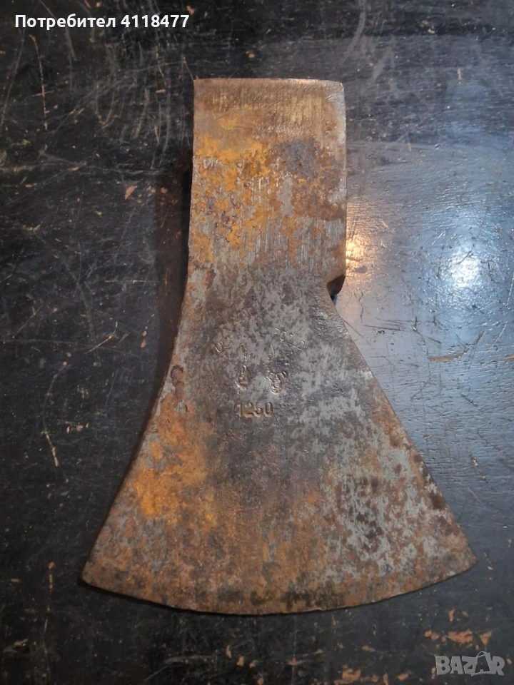 Стар немски топор , снимка 1