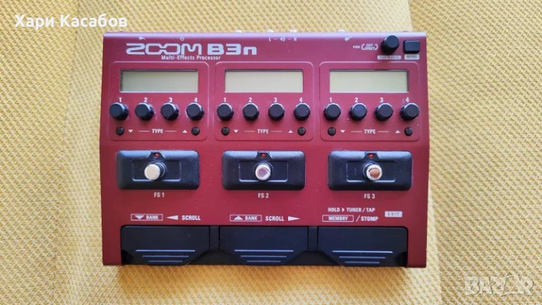 Процесор за бас китара Zoom B3n, снимка 1