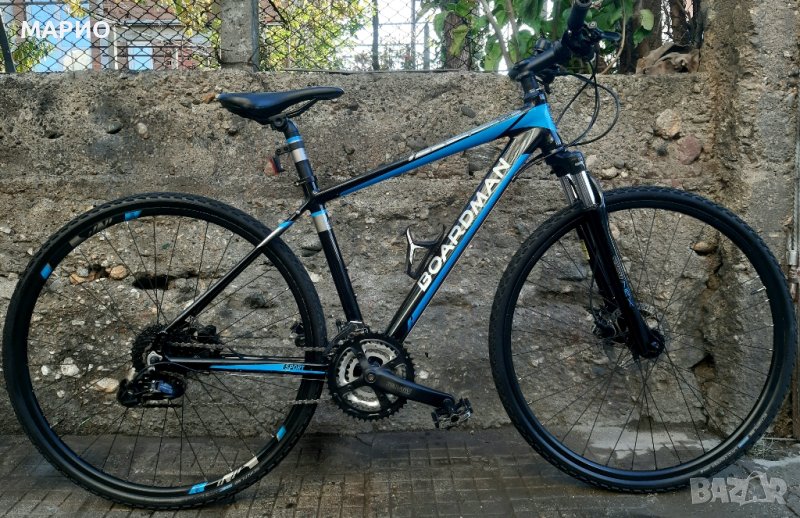 Boardman X7 sport 28 цола 3х9 скорости Sram x5 хидравлика Tektro, снимка 1