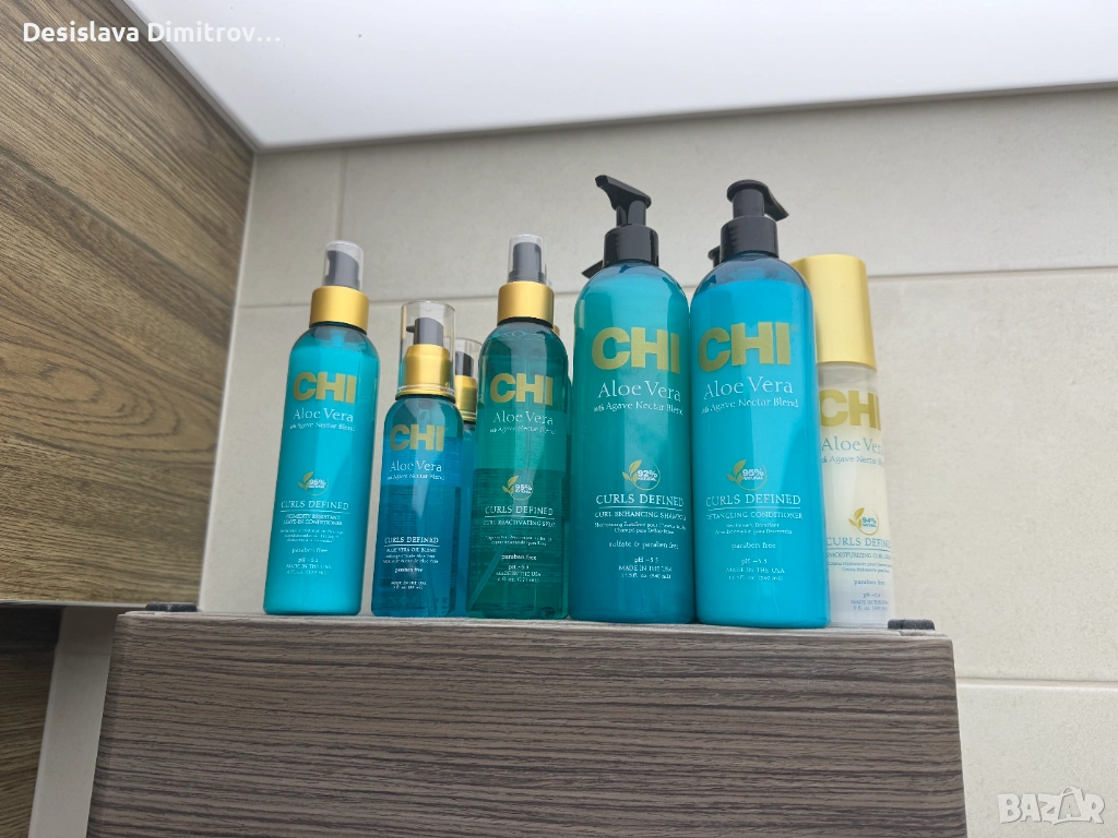 CHI Aloe Vera - пълен комплект за къдрици, снимка 1