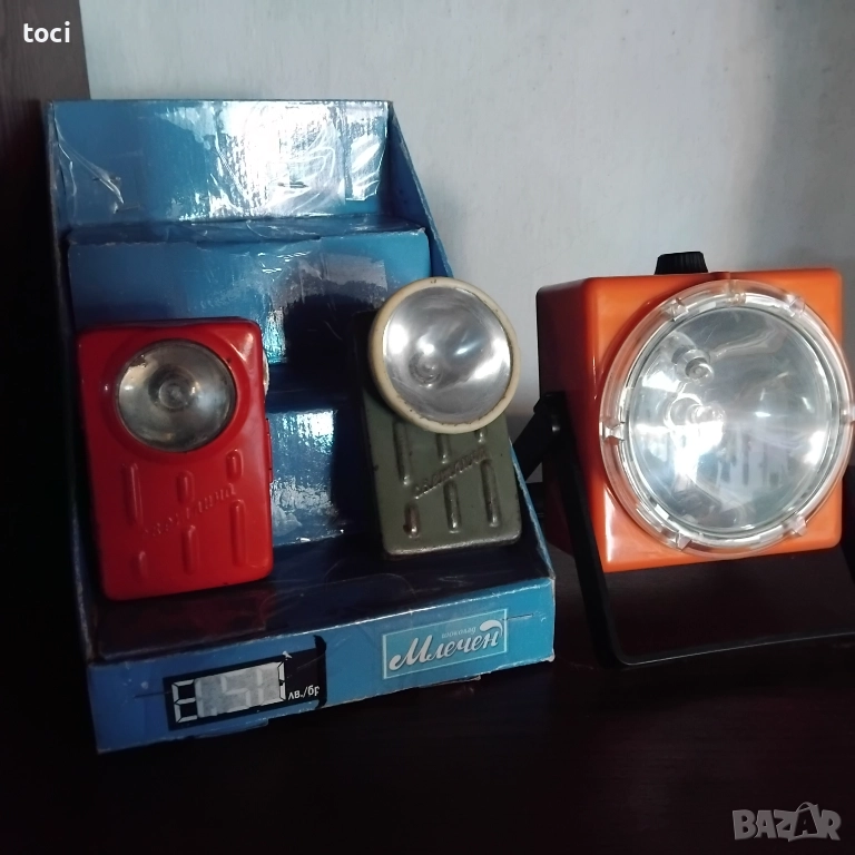 Лот 3 бр. Стари запазени в добро състояние фенери от соца , снимка 1
