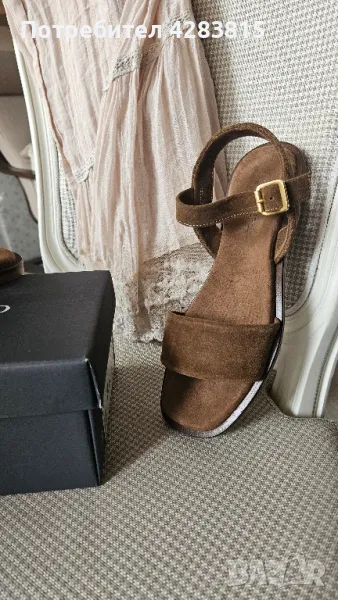 Marc'o polo сандали набук, снимка 1