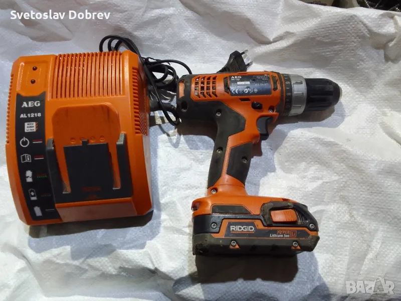 акумулаторен винтоверт АЕГ,AEG 18v, снимка 1