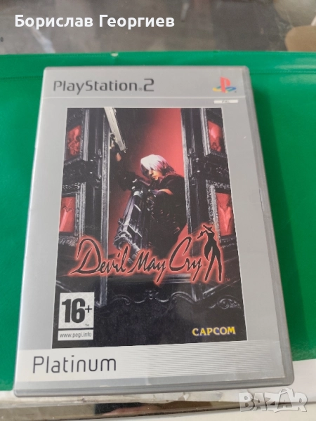 Игра за пс2 sony playstation ps2 devil may cry, снимка 1