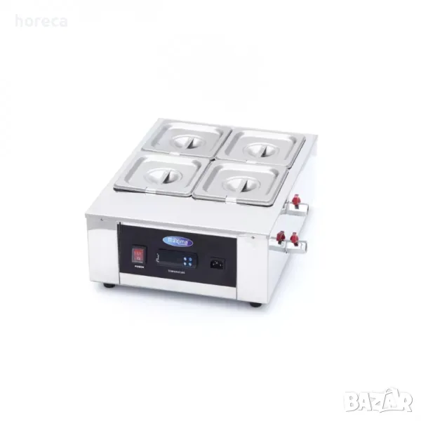 Уред за топене на шоколад - 4 контейнера GN 1/6 - от 3°C до 412°C, снимка 1