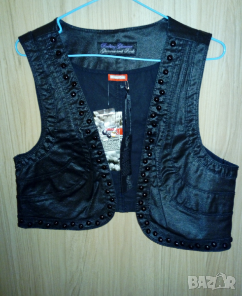 Нов памучен елек, снимка 1