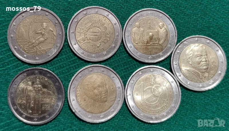 Италиански монети 2€ номинал, снимка 1