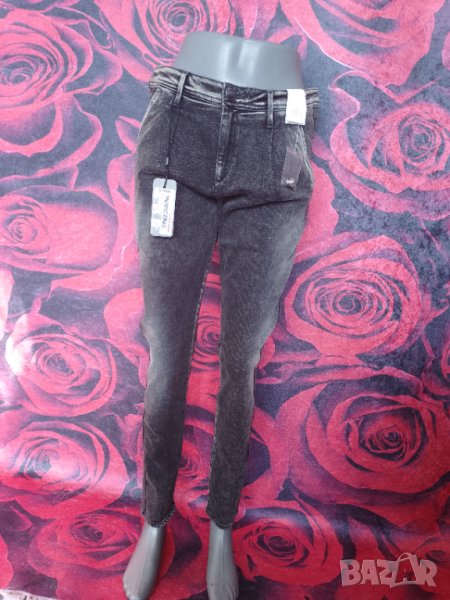 Miss Sixty Нови Сиви дамски дънки тип лек потур Л, снимка 1