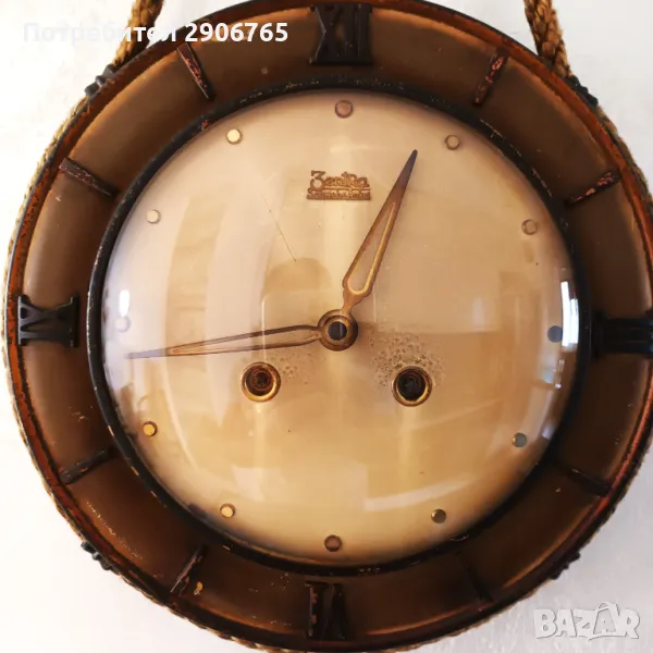 Часовник стенен с гонг Zentra работещ, снимка 1