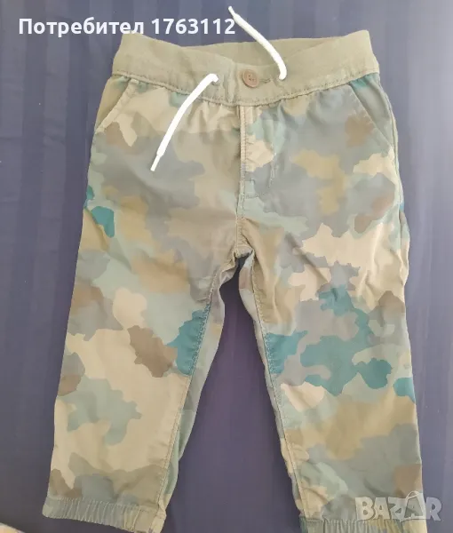 Gap baby камуфлажни панталони, 12-18 месеца, снимка 1