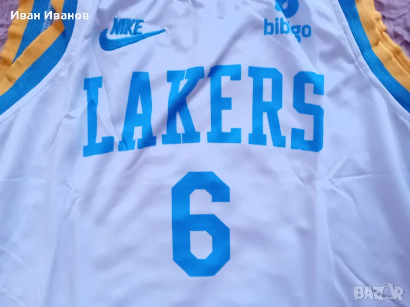 Чисто нов оригинален екип на Los Angelis Lakers - LeBron James, снимка 1