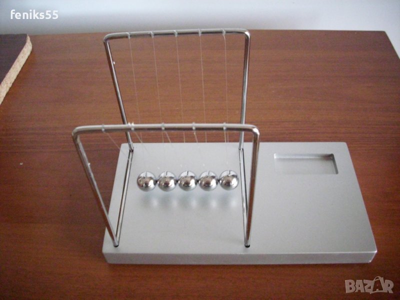 ЛЮЛКАТА НА НЮТОН. БЛЪСКАЩИ ТОПЧЕТА. ПЕРПЕТУУМ МОБИЛЕ., снимка 1