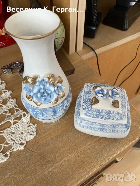 Ваза и кутия за бижута, снимка 1