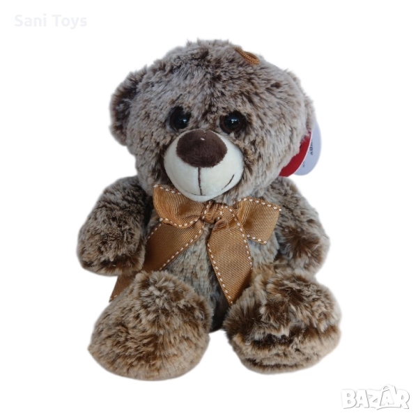 Мече с панделка, 20 см, снимка 1