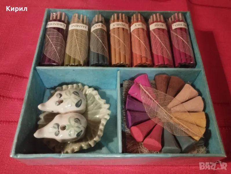 комплект ароматни принадлежности / уханни причици, снимка 1