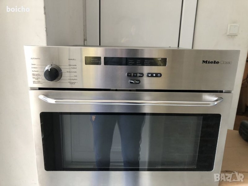 НАМАЛЕНИЕ! Фурна Miele H 168 MB с микровълнова за вграждане , снимка 1