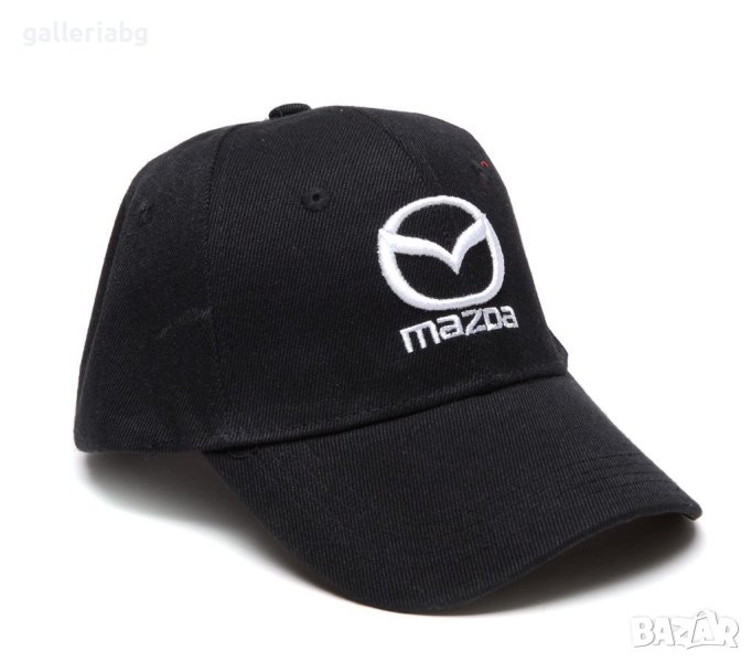 Автомобилна черна шапка - Мазда (Mazda), снимка 1