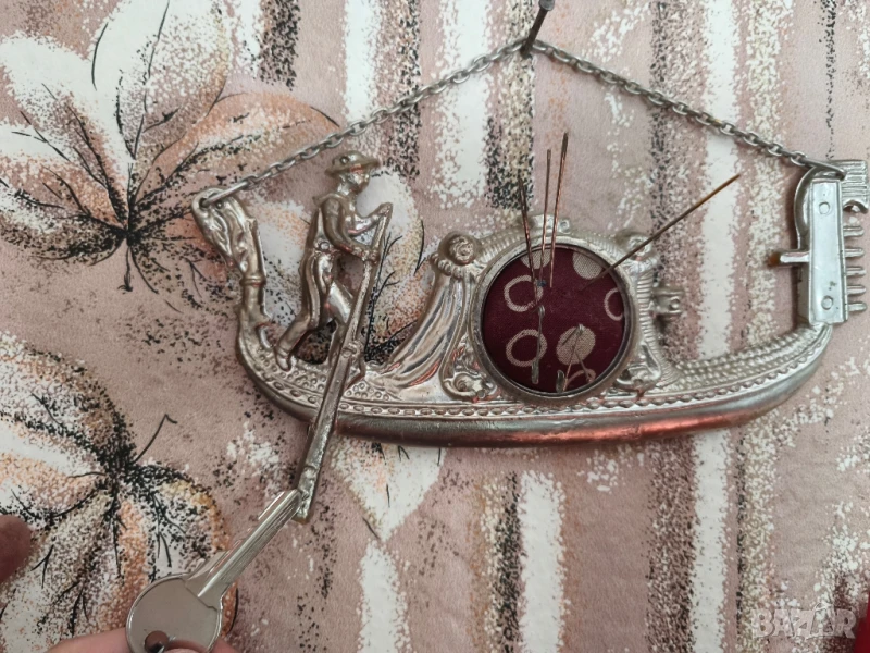 Аксесоар с лодка за стена, снимка 1