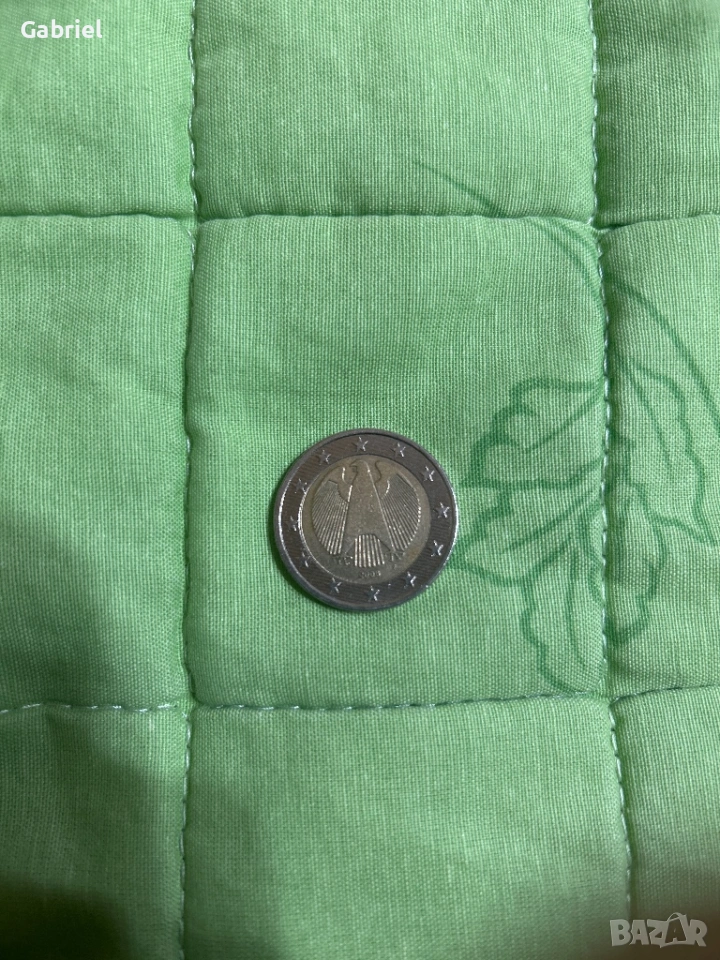 Рядка немска монета от 2 евро , снимка 1