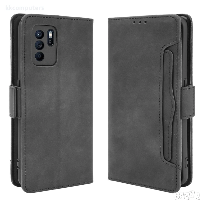 OPPO Reno6 Z Wallet Калъф и Протектор, снимка 1
