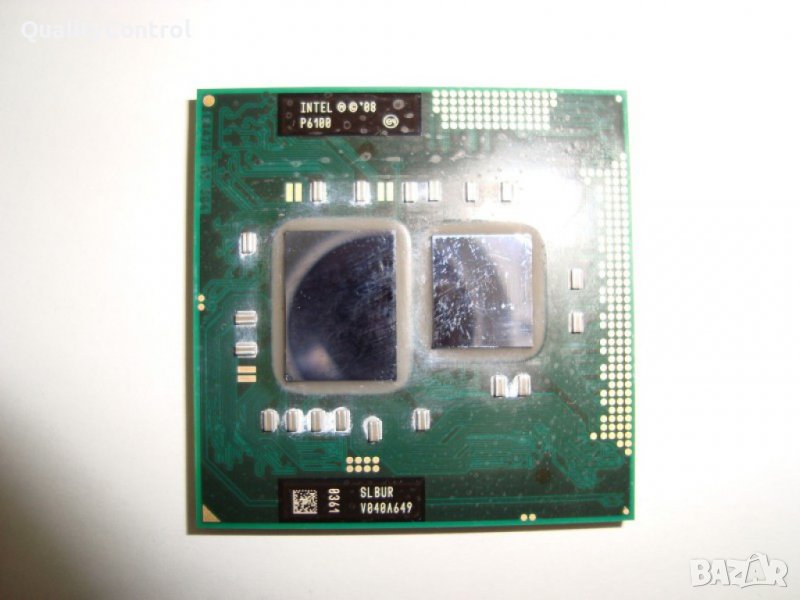 Процесор за лаптоп Intel Pentium P6100 3M Cache 2.00 GHz, SLBUR Socket G1 (rPGA988A), снимка 1
