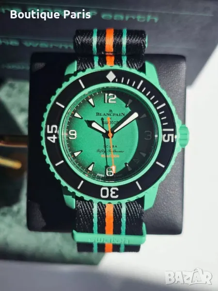 Blancpain x Swatch Scuba Оригинален часовник , снимка 1