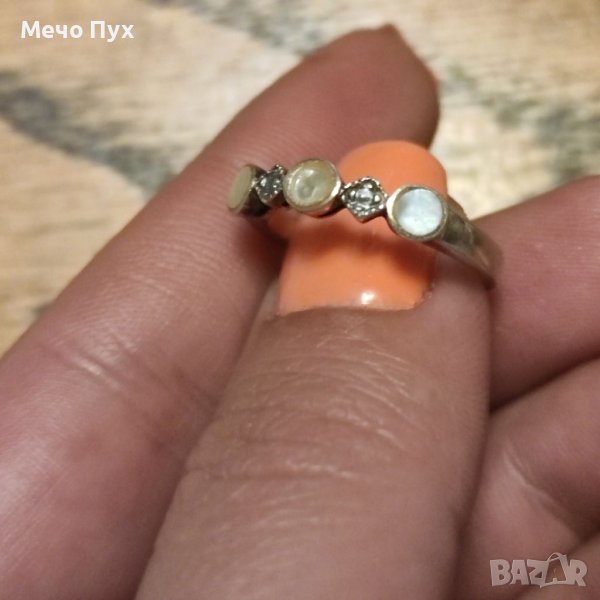 Сребърен пръстен (157), снимка 1