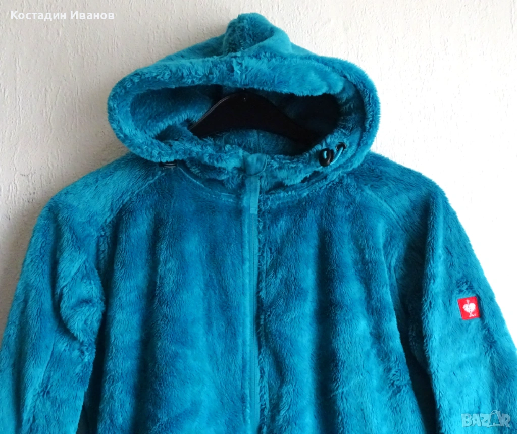 Engelbert Strauss дамски полар суичър с качулка, снимка 1