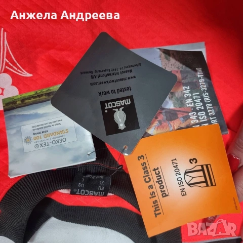 Блуза с дълъг MASCOT Размер L/XL, снимка 5 - Блузи - 53520658