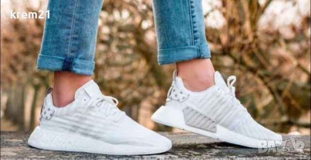 Adidas NMD R2 дамски перфектни! , снимка 7 - Маратонки - 52252468