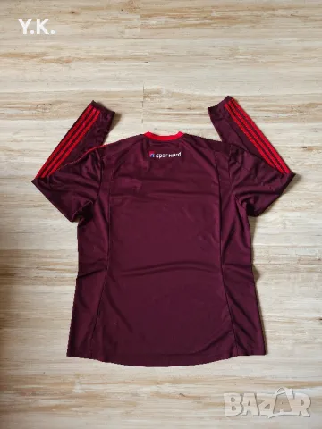 Оригинална мъжка тениска с дълъг ръкав Adidas Climalite x Aalborg BK / Season 13-14 (Away), снимка 3 - Тениски - 50023646