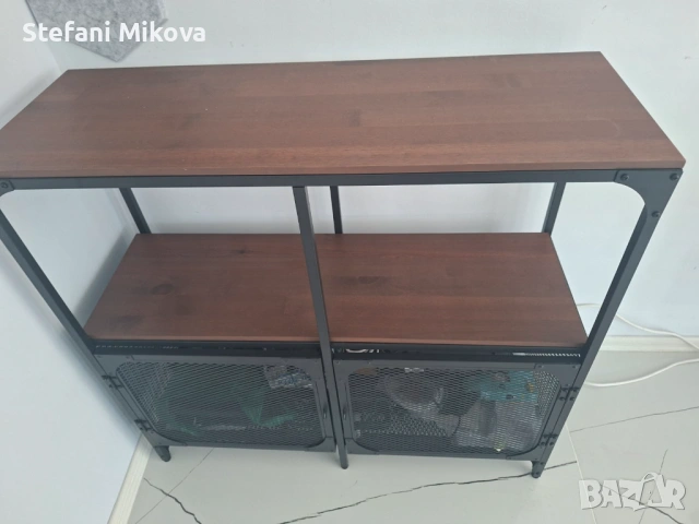 Етажерка с два рафта и две врати, снимка 4 - Етажерки - 53803473