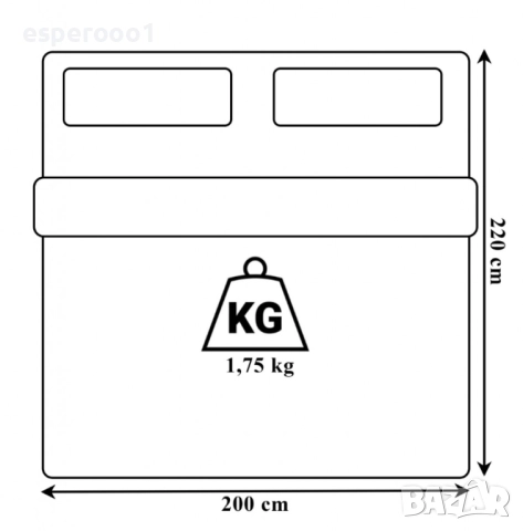 Целогодишен олекотен юрган, снимка 6 - Олекотени завивки и одеяла - 52935775