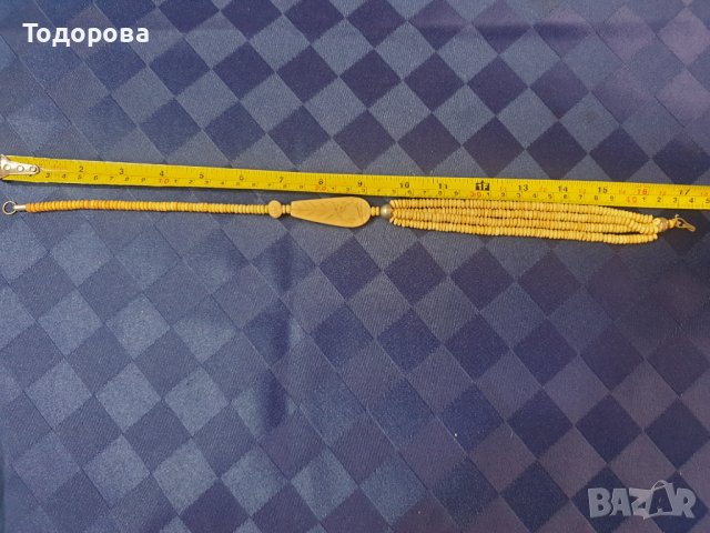 Колие от слонова кост, снимка 3 - Колиета, медальони, синджири - 38812602