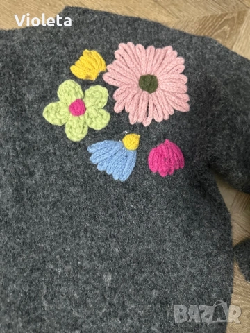 Памучна блуза, снимка 5 - Блузи с дълъг ръкав и пуловери - 53048698