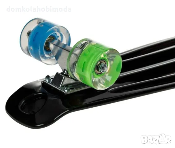 Скейтборд - пениборд, Алуминий и пластмаса, До 100 кг, 56x14cm,, снимка 2 - Скейтборд, ховърборд, уейвборд - 47914933