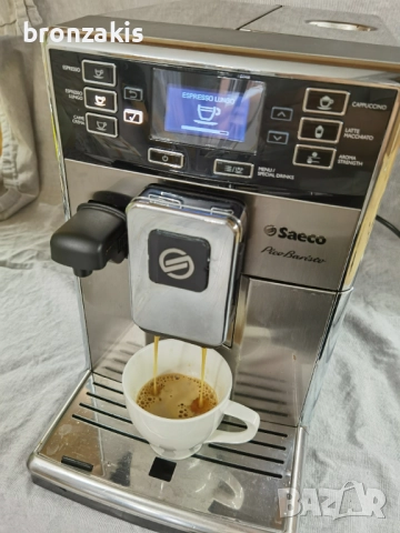 Saeco Piko Baristo silver  - внос от Австрия, снимка 8 - Кафемашини - 52951981