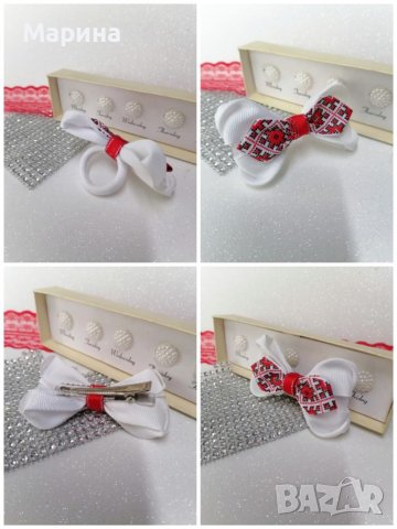 Аксесоар за коса с етно мотиви, снимка 9 - Шноли, диадеми, ленти - 41211636