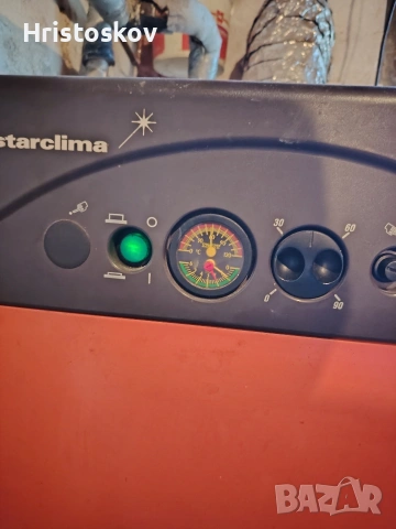 Водогреен котел Starclima , снимка 3 - Отоплителни печки - 53465463