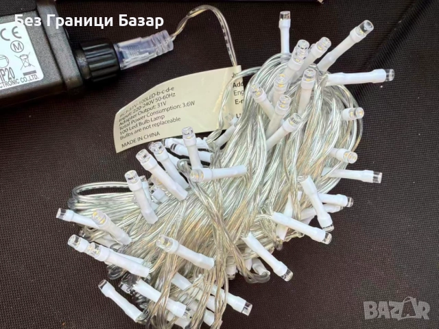 Нови Топли LED лампички 10 метра с дистанционно — коледни и парти светлини украса дом, снимка 3 - Други - 51938038