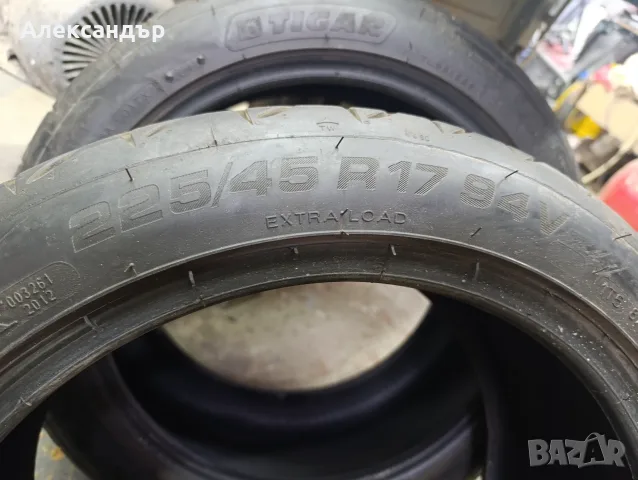 Гуми 2 броя  225/45/17 Tigar Дот 2025, снимка 3 - Гуми и джанти - 55861247