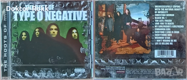 Type O Negative - оригинални CD издания, снимка 4 - CD дискове - 48350856