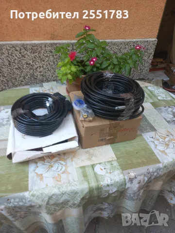 Маркучи 15 и 30м от водосруйка за отпушване на канали