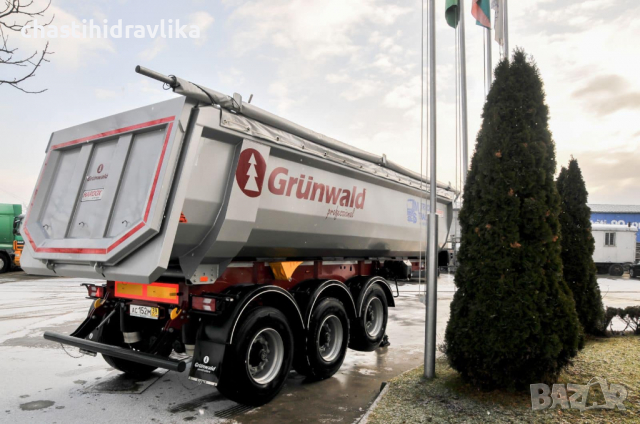 Ново самосвално полуремарке „Grunwald“, снимка 3 - Ремаркета - 36333937