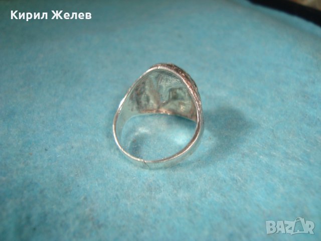 АМЕРИКАНСКИ СРЕБЪРЕН ПРЪСТЕН ОРЕЛ СРЕБРО 925 ХУДОЖЕСТВЕНА МАЙСТОРСКА ИЗРАБОТКА АртБИЖУ УНИКАТ 25826 , снимка 10 - Пръстени - 35746947