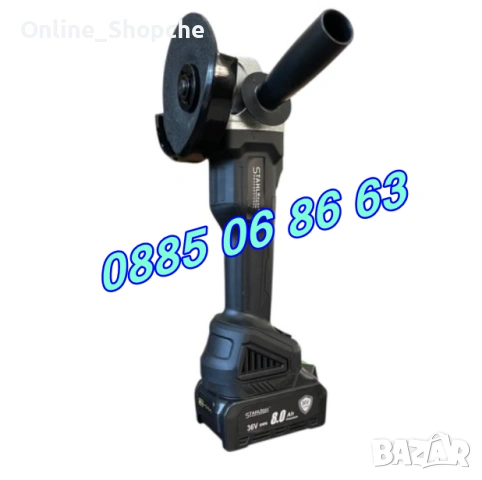 Акумулаторен ударен Гайковерт и Ъглошлайф 36V 8,0Ah, снимка 5 - Други инструменти - 53262151