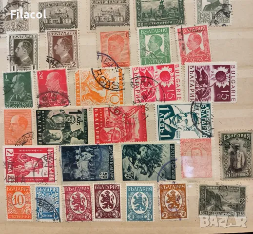 Царство България Лот 60 броя марки 1911 - 1944 година, снимка 4 - Филателия - 49739007