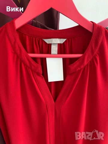 Нова блуза в размер L, снимка 5 - Тениски - 41285091