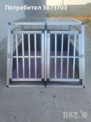 клетка за транспорт на кучета 