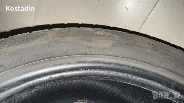 2 броя летни гуми Hankook 235/45/18 DOT 5122, снимка 3 - Гуми и джанти - 56238548